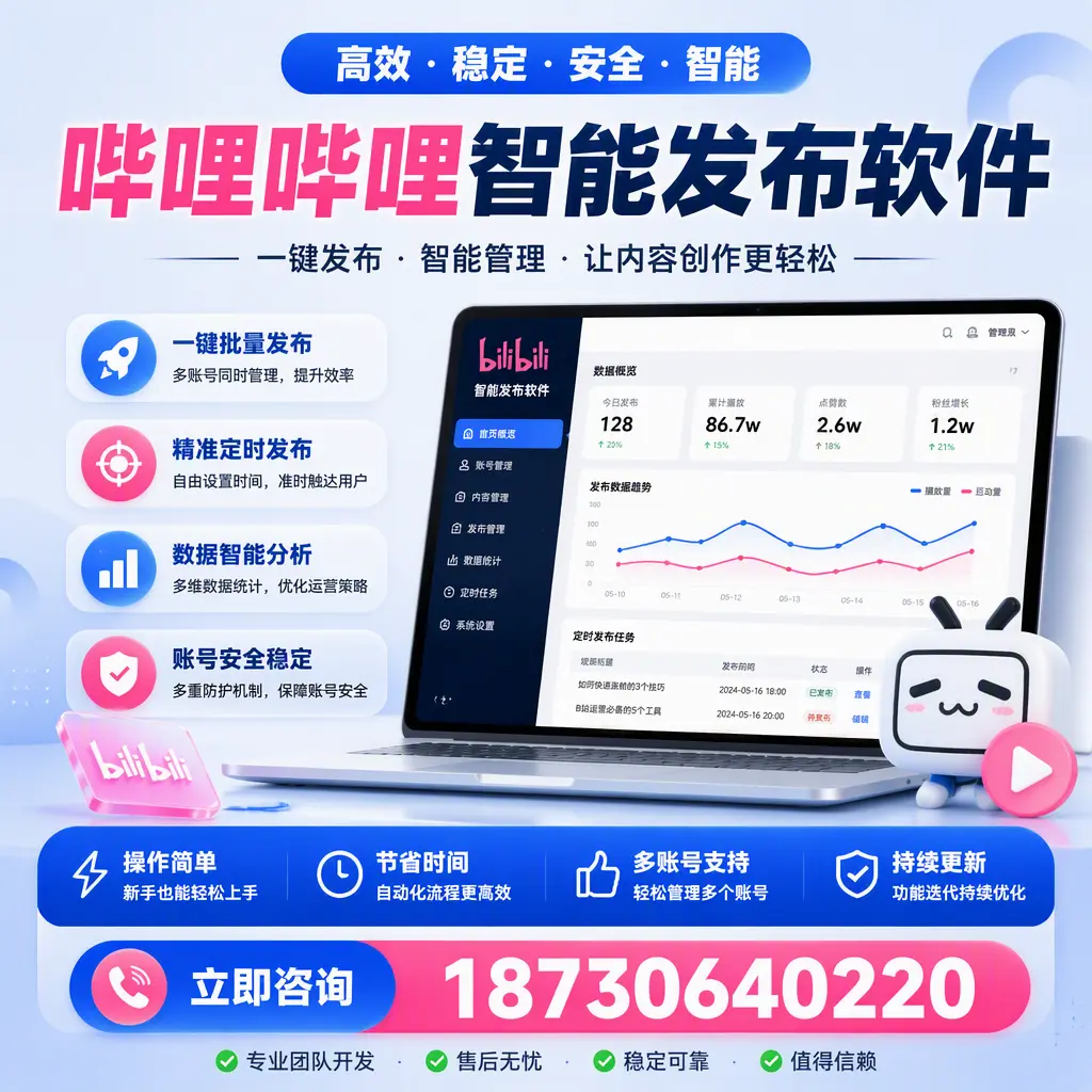 如何在 潮州 制定有效的哔哩哔哩智能发布策略